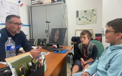 RENCONTRE AVEC LA POLICE MUNICIPALE par Théo